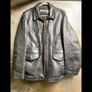 Schott NYC Vintage AMERICAN Leather Pilot Jacket